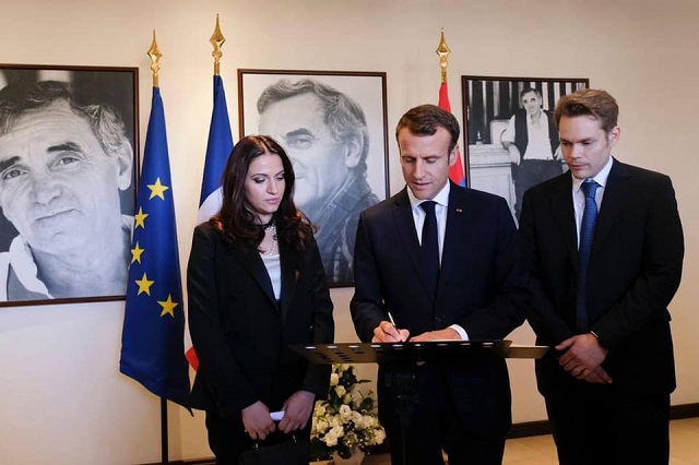 Nicolas Aznavour and the Aznavour Foundation calls on the President of the Republic Emmanuel Macron