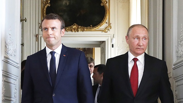 Putin, Macron say willing to coordinate actions on various aspects of Nagorno-Karabakh settlement