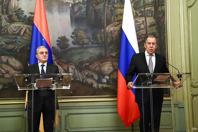 Armenian and Russian FMs meet as key areas remain under Armenian control