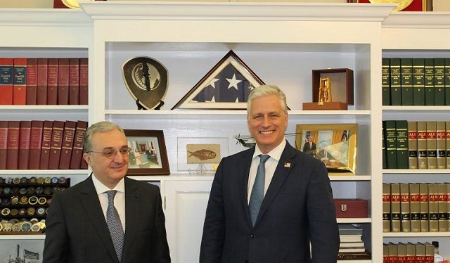 The Foreign Minister of Armenia informed the US National Security Advisor on the situation in Nagorno Karabakh conflict zone resulting from the large-scale war unleashed by Azerbaijan
