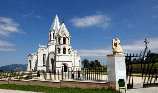 St. Holy Savior Ghazanchetsots Cathedral before the attacks