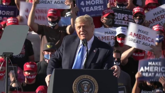 Trump compliments Armenians at rally, makes no specific promises beyond ‘working on things’