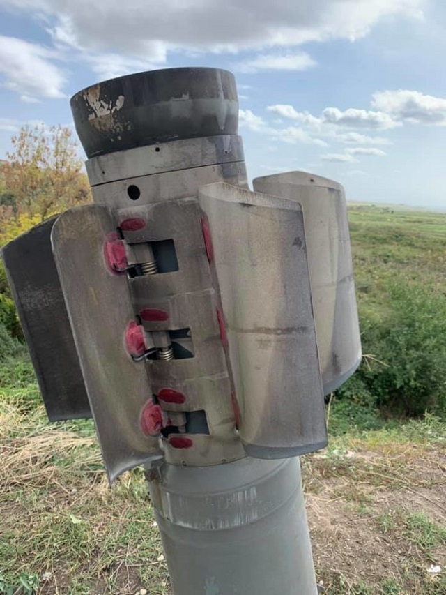 Banned cluster munitions used in Nagorno-Karabakh