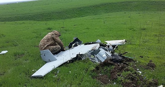 The air defense units of the Armenian forces shot down a plane and a drone of the opponent