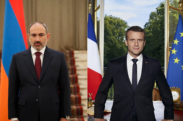 The Premier thanked the French President for his thoughtfulness and support provided during these challenging times for the Armenian people
