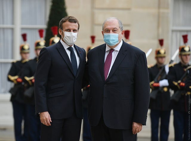 Terrorism, fundamentalism, and fanaticism recognize no borders and pose serious threat to our societies: President Armen Sarkissian sent a letter of condolences to Emmanuel Macron