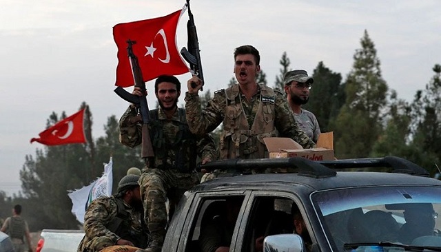 SOHR reports death toll of Turkish-backed syrian mercenaries rose to 64 with dozens missing