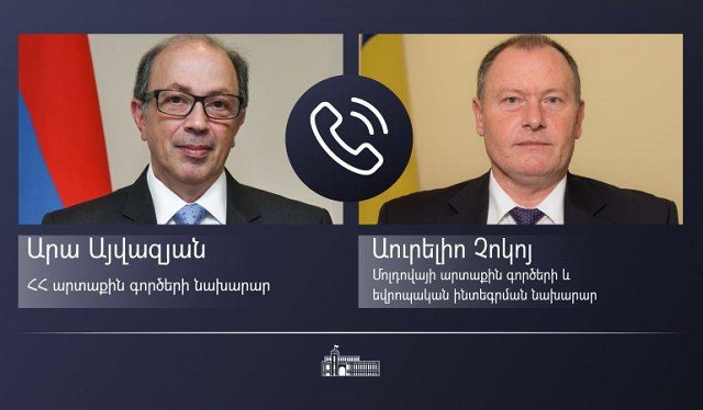 Phone conversation of the Foreign Ministers of Armenia and Moldova
