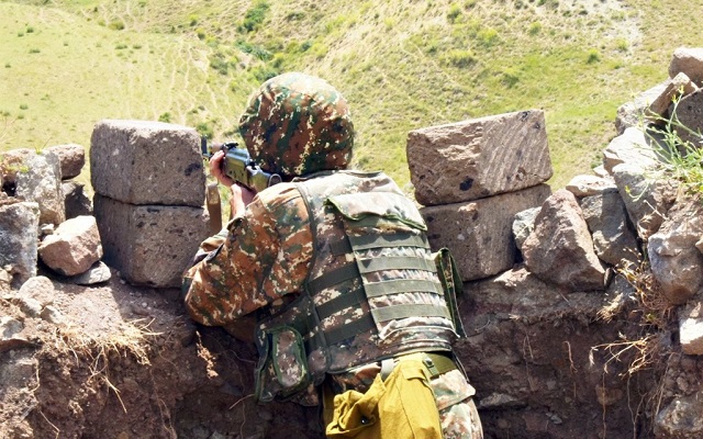 Artsakh soldier wounded in Azerbaijani shooting