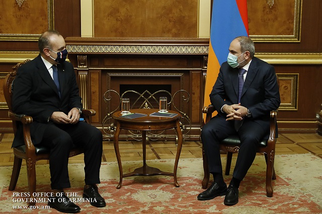 Prime Minister Nikol Pashinyan today received Ambassador Extraordinary and Plenipotentiary of Italy to Armenia Vincenzo del Monaco, who is completing his diplomatic mission in our country