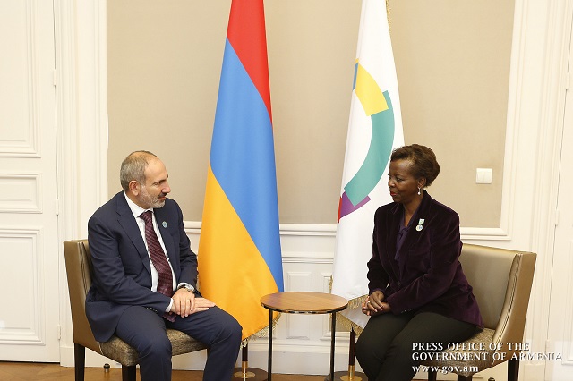 The Premier thanked the Secretary General of the International Organization of La Francophonie for thoughtfulness and support provided during these challenging days for Armenia