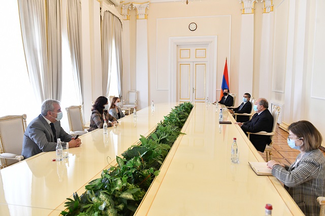 Ideas were exchanged on the trilateral statement of settling the Nagorno Karabakh conflict and in this context, the current situation in the country