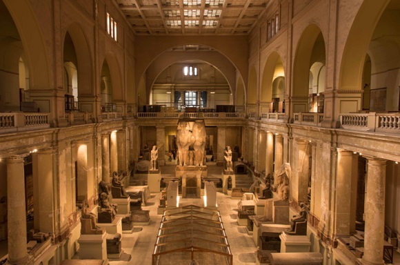 The Egyptian Museum, one of Cairo’s top tourist attractions (Photo Credit: the Egyptian Ministry of Tourism and Antiquities’ official website)