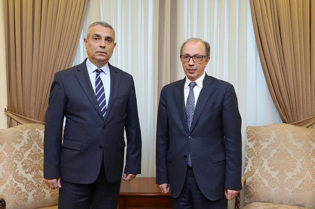 The Foreign Ministers touched upon the prospects of the Azerbaijan-Karabakh conflict settlement process