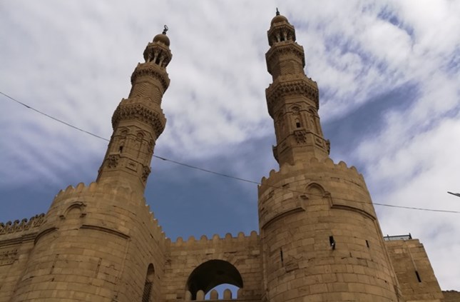 The Islamic monument Bab Zuwayla (Photo Credit: the Egyptian Ministry of Tourism and Antiquities’ official website)