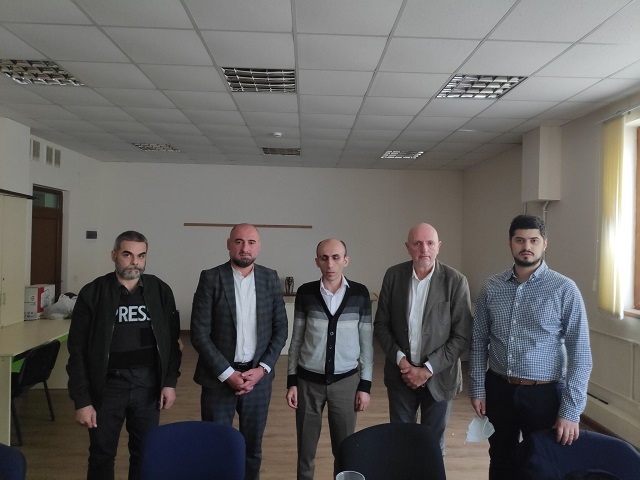 The Artsakh Human Rights Ombudsman met with Belgian MP Georges Dalman