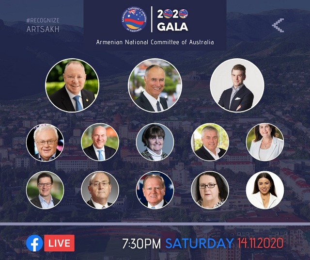 Sold out ANC-AU Gala to feature Caroline Cox and honour Australians who honour Artsakh, livestream available