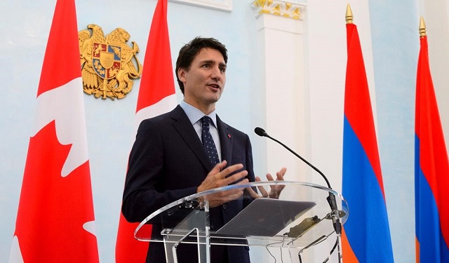 ANCC urges Prime Minister Trudeau to recognize Artsakh and permanently ban all arms sales to Turkey and Azerbaijan
