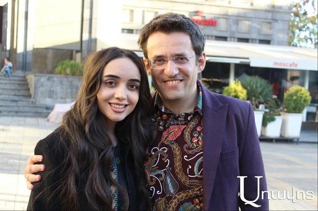 Levon Aronian and Ani Ayvazyan changed each other’s lives and are happy together