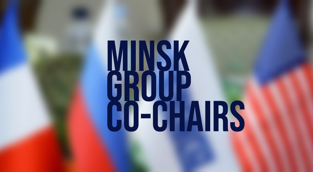 ‘We encourage the sides to work with the Minsk Group Co-Chairs to resolve outstanding issues and reach a lasting peaceful resolution of this conflict’