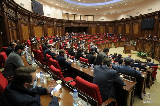 The parliament in the second reading debated and passed the draft law on Making Addenda to the RA Law on Military Service and Serviceman’s Status