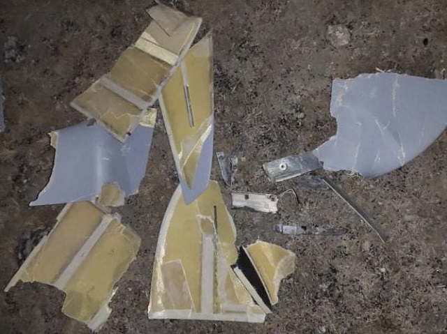 The forth enemy UAV was destroyed in the area of Akunq village