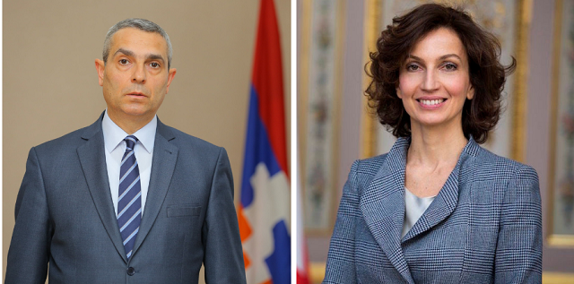 Artsakh Foreign Minister Masis Mayilian sent a letter to the UNESCO Director-General Audrey Azoulay
