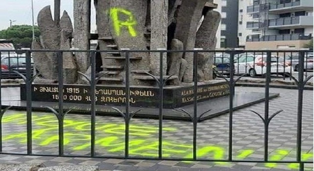 Armenian Genocide Memorials desecrated in France