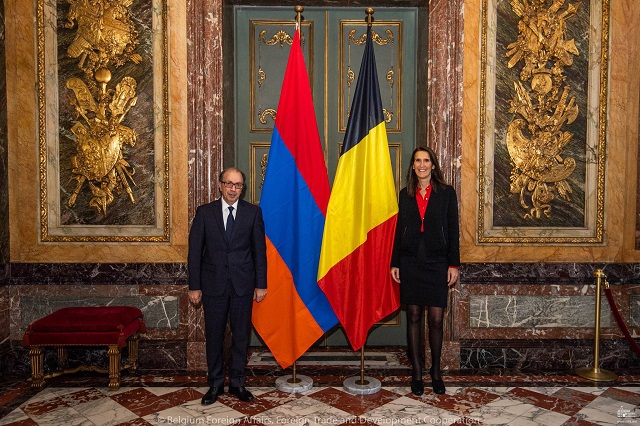 The Foreign Minister of Armenia and Belgium also touched upon the issues on regional security and stability