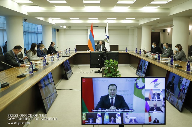 PM Pashinyan reaffirms Armenia’s readiness for close cooperation towards EAEU development