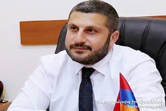 Armen Pambukhchyan was appointed First Deputy Minister of Emergency Situations