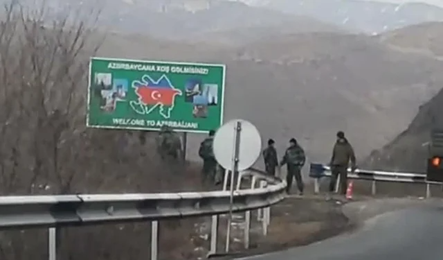 Azerbaijanis’ sign in Vorotan