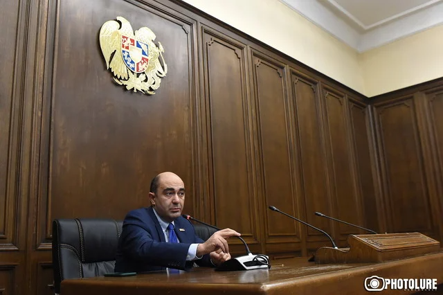 ‘We began the process, but it would not be beneficial right now’: Marukyan on adopting a resolution to recognize Artsakh