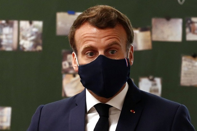 France’s Macron showing no more COVID-19 symptoms, Elysee says