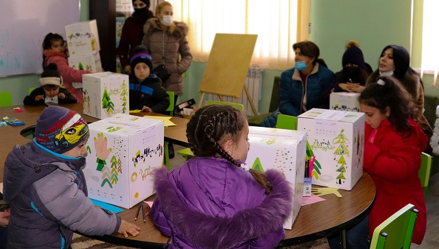 A box of warmth to the children of Artsakh from Galaxy Group of Companies