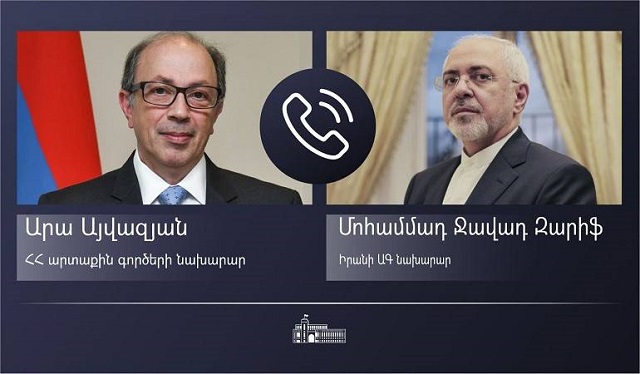 On behalf of the Iranian side, Mohammad Javad Zarif conveyed condolences for the victims of the war in Artsakh and expressed solidarity to the people of Armenia