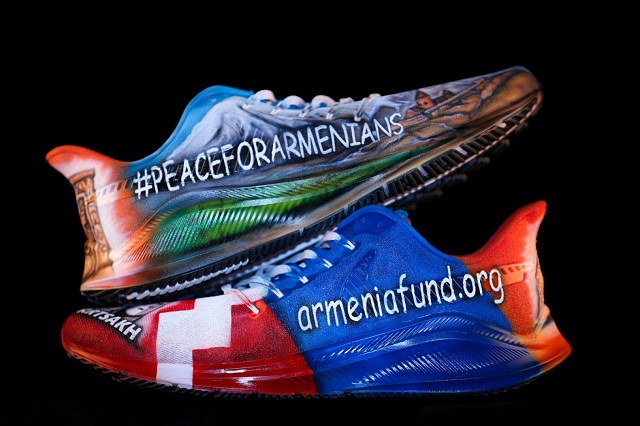Special Nike sneakers put up for auction, proceeds to go to Armenia Fund