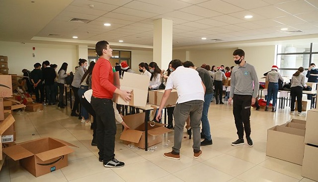 AMAA’s Christmas Joy Program Prepares 12,000 bags full of gifts for children in Armenia and Artsakh