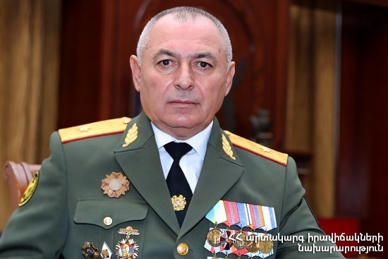 ‘I am convinced that our army will straighten its back, reevaluating the past and continuing to bear his honorable responsibility’: Andranik Piloyan