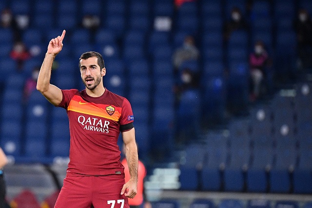 Roma’s Henrikh Mkhitaryan is making a case as the best midfielder in Europe