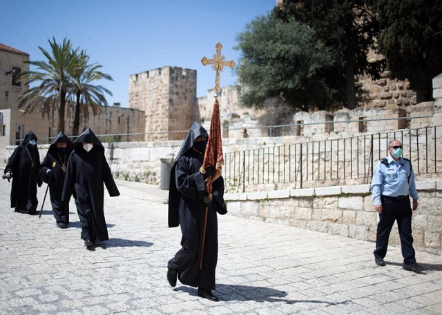 Armenian christian community caught between Israelis and Palestinians