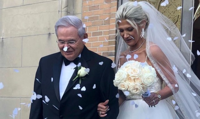 US Senator Bob Menendez and Nadine Arslanian married