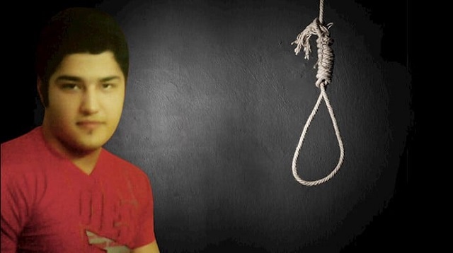 Mohammad Hassan Rezaiee was executed in Iran, after being sentenced to death for a crime committed when he was 16 years old