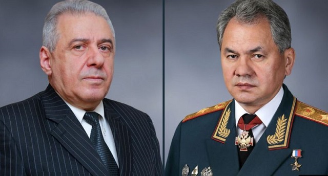 Armenian and Russian Defense Ministers discussed Karabakh, cooperation issues
