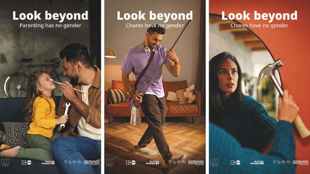 Chores have no gender: EU4Gender Equality launches new ‘Look Beyond’ campaign against gender stereotypes