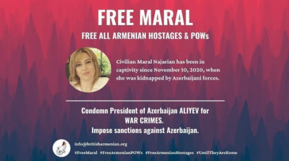 Free ALL Armenian POWs and hostages held illegally in Azerbaijan. Petition