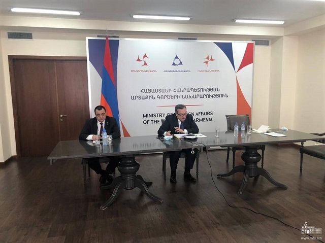 During the consultations both sides discussed a broad agenda of the Armenian-German relations: the intensification of political dialogue and the significance of mutual high-level visits
