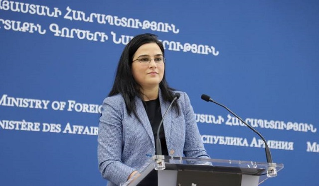 ‘It is obvious to us that the attempt to suppress the right of the people of Artsakh to self-determination through the use of force cannot create grounds for the settlement of the conflict’: Foreign Ministry Spokesperson