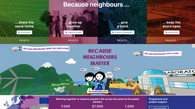 ‘Because neighbours matter’: EU cross-border cooperation programmes launch virtual exhibition
