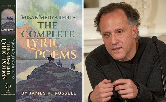 Fresno State Armenian series publishes Misak Medzarents: The complete lyric poems by Dr. James Russell